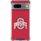 Ohio State University Buckeyes Red Logo Google Pixel 7a Clear Case
